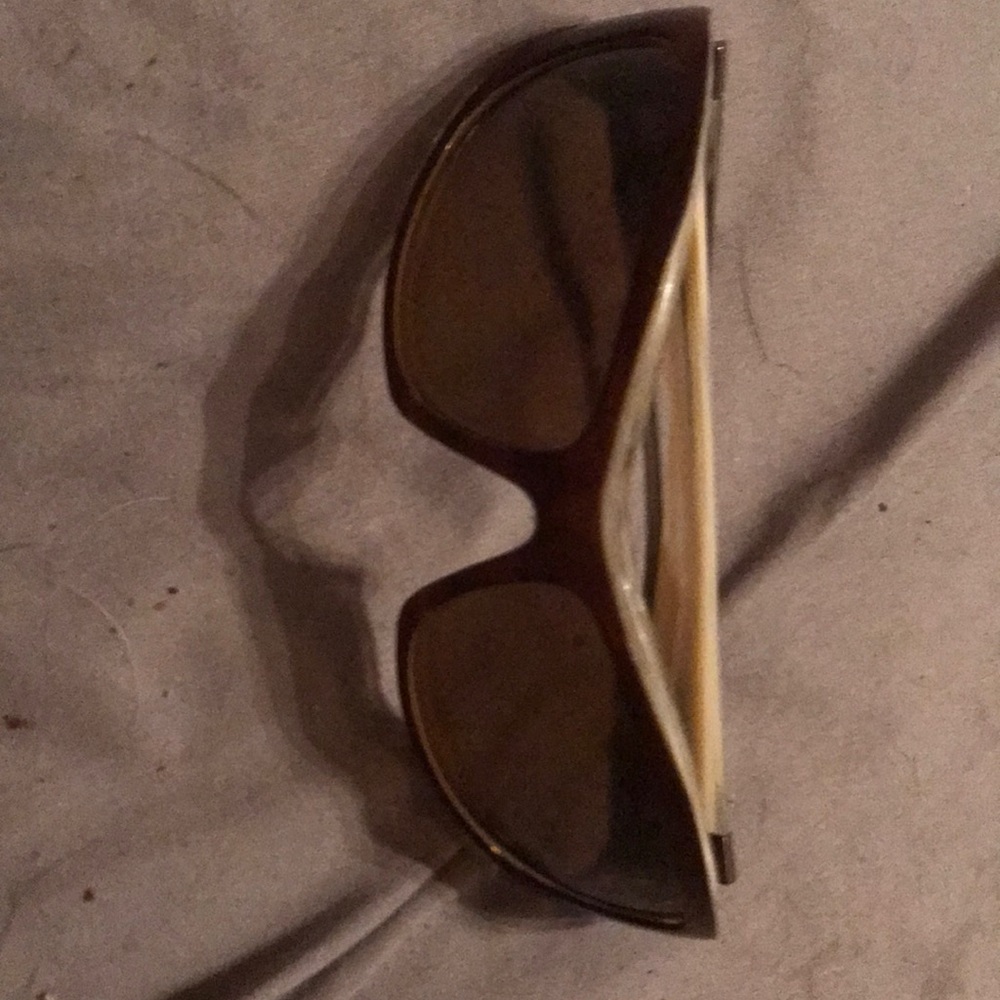 Brown Oakley sunglasses